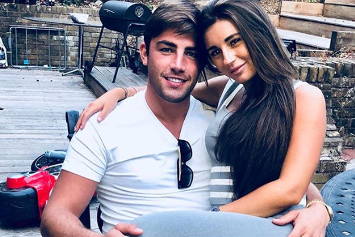 Sweet: Fincham fetched his girlfriend from the airport in the early hours: Instagram/ Jack Fincham