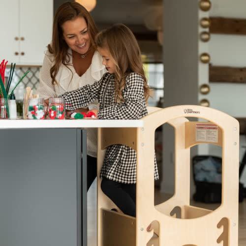 <p><strong>Little Partners</strong></p><p>amazon.com</p><p><strong>$199.99</strong></p><p>This tower <strong>helps kids stand at kitchen-counter height, so</strong> they can be your sous chef when it comes time to cook or bake. The Good Housekeeping Institute likes this tower because it has four adjustable heights, and also has room for add-ons like an easel or a slide. <em>Ages 18 months+</em></p><p><strong>RELATED:</strong> <a href="https://www.goodhousekeeping.com/childrens-products/g37342617/best-learning-towers/" rel="nofollow noopener" target="_blank" data-ylk="slk:The Best Learning Towers for Toddlers;elm:context_link;itc:0;sec:content-canvas" class="link ">The Best Learning Towers for Toddlers</a><br></p>