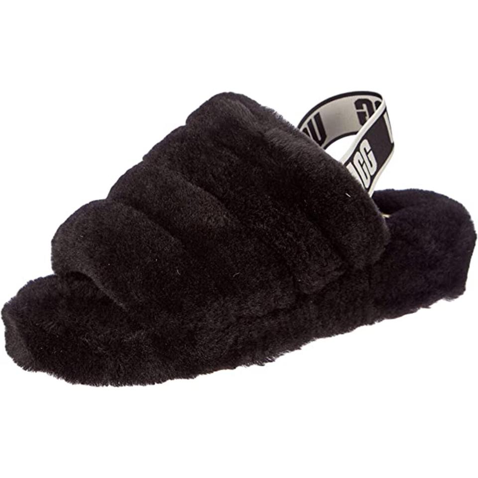 Faux Fur Slippers Fuzzy Slides