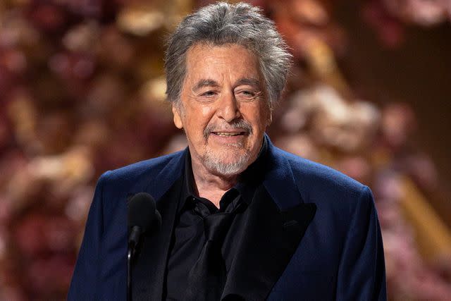 <p>Frank Micelotta/Disney via Getty</p> Al Pacino presents Best Picture at the 96th Oscars