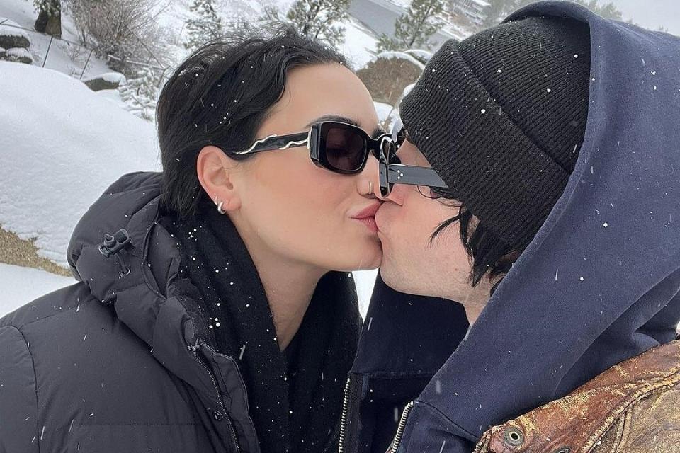 Demi Lovato Shares Pictures with Boyfriend Jutes to Ring in the New Year: ‘Wishing You All the Best’