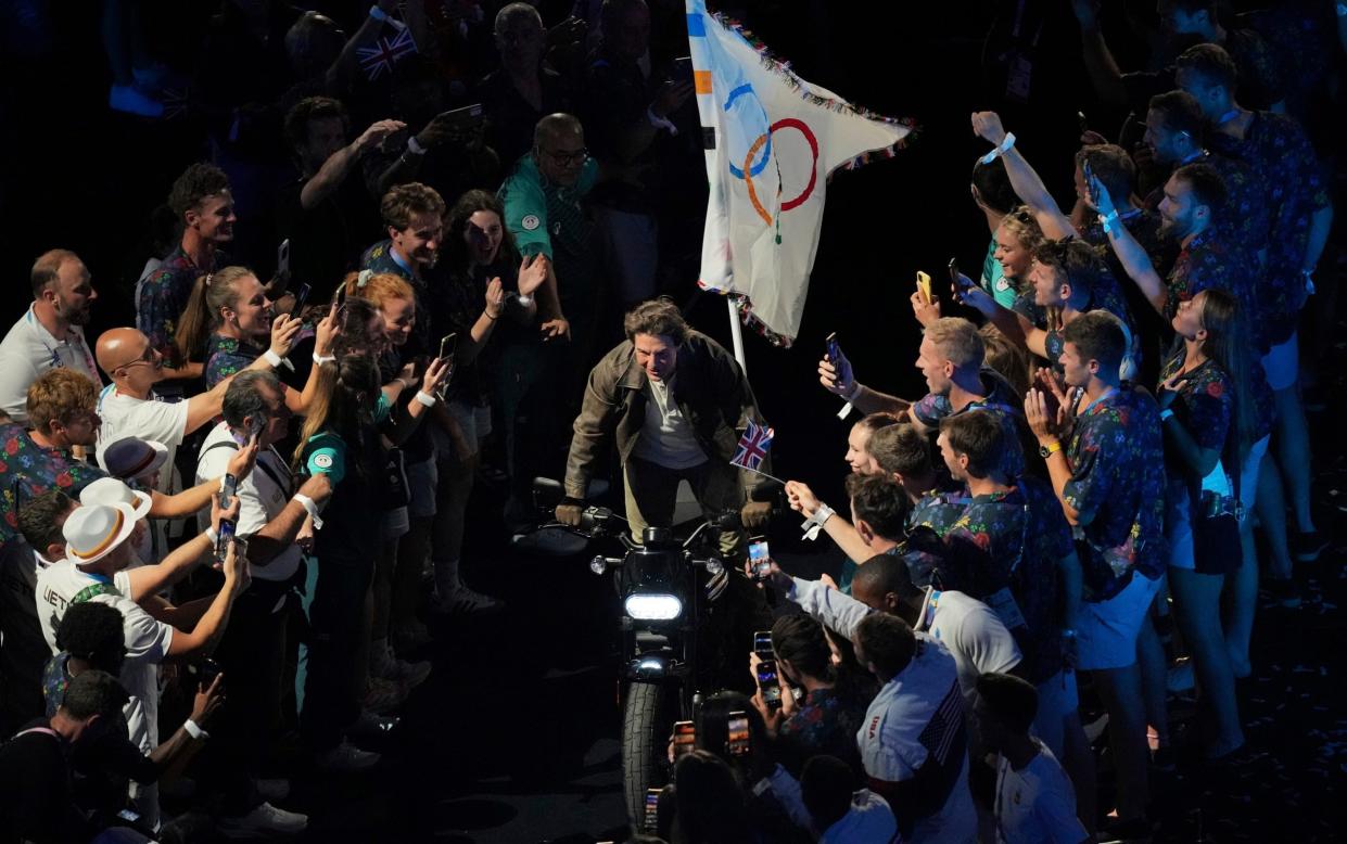 Tom Cruise stole the show in the closing ceremony for Paris 2024