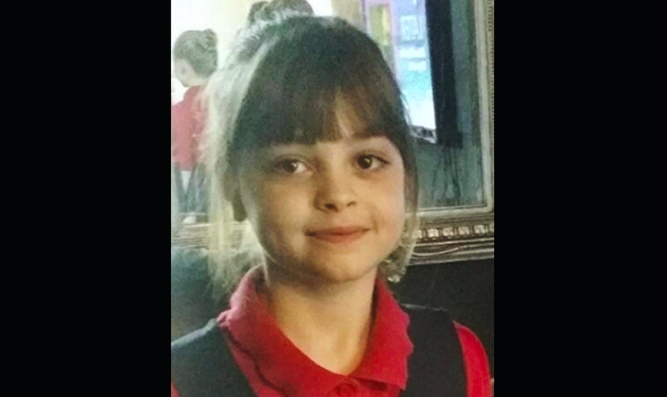 Saffie, 8, was the youngest victim killed in the suicide attack. She had attended the concert with her mum and sister. Photo: AAP