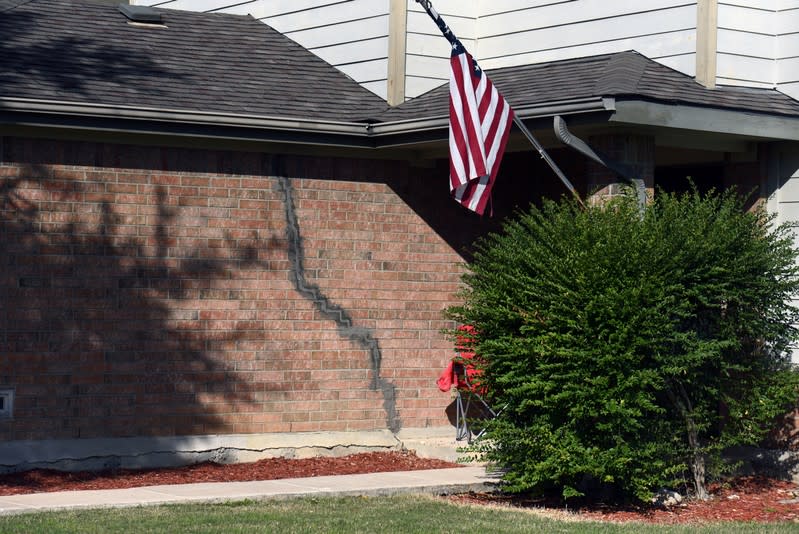 FILE PHOTO: A home is seen at Lackland Air Force Base in San Antonio