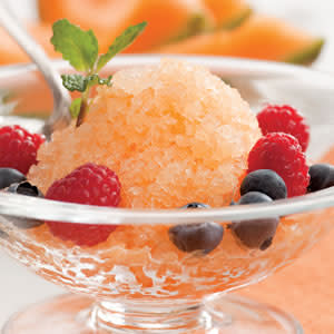 Melon & Apple Granita