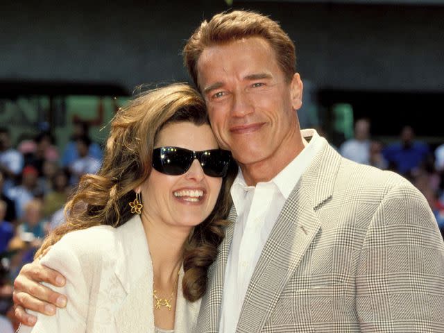 J. Redmond/WireImage Arnold Schwarzenegger and Maria Shriver
