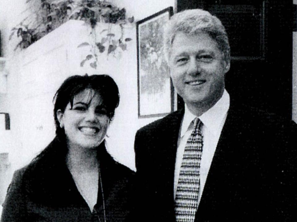 Bill Clinton finally admitted to having an affair with Monica Lewinsky when she was an intern (Getty Images)