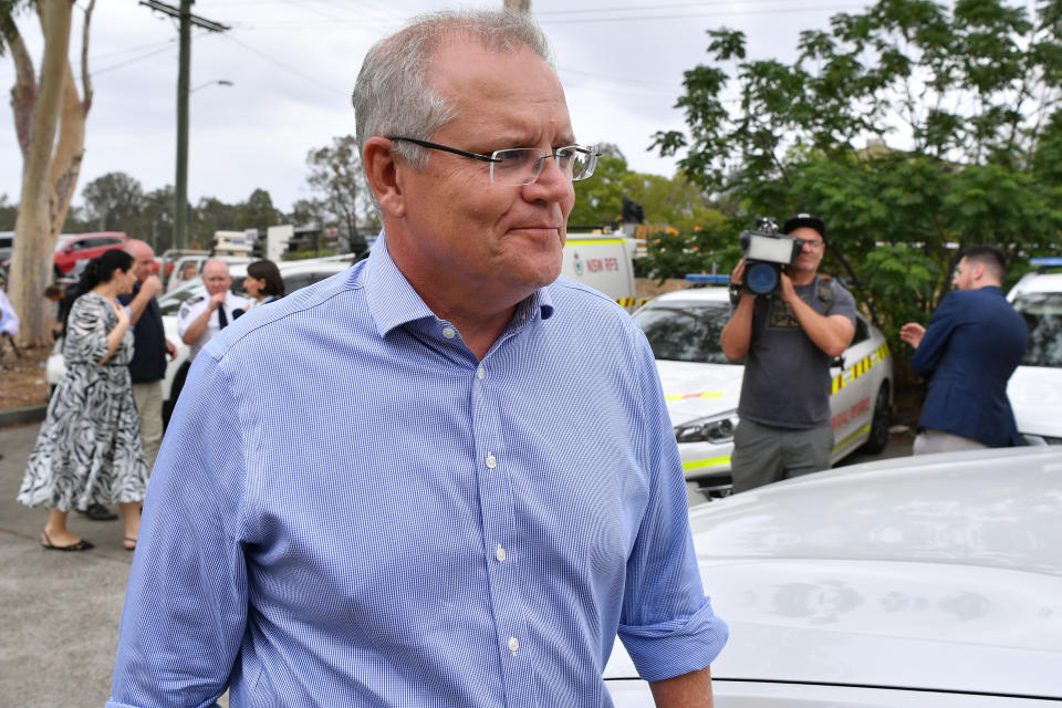 Scott Morrison in Sydney to answer questions about absence from bushfire crisis while holidaying in Hawaii.