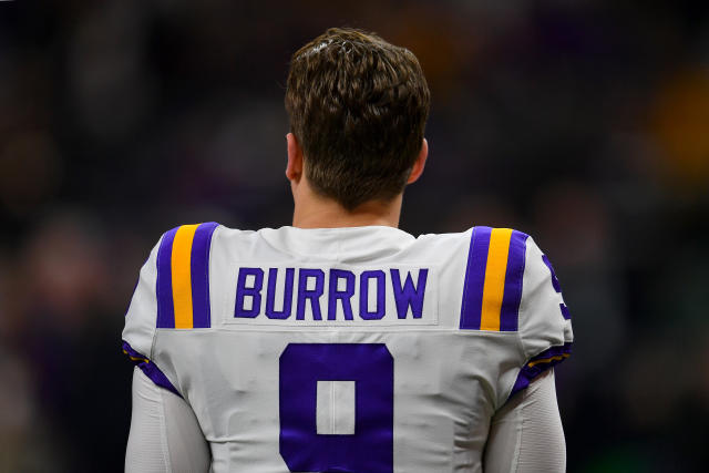 Joe Burrow Wears 'Burreaux' Jersey Before LSU Senior Night One Year Ago  Today, Joe Burrow Ran Out Of The Tunnel In A 'Burreaux' Jersey Ahead Of His  Senior Night At LSU