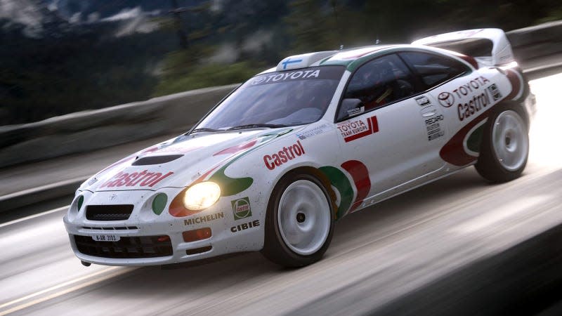 Celica GT-Four rally car from Gran Turismo 7