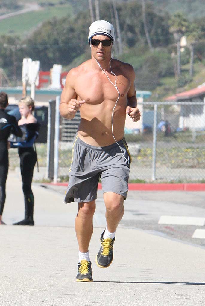 Matthew Mc Conaughey Jogging Zua