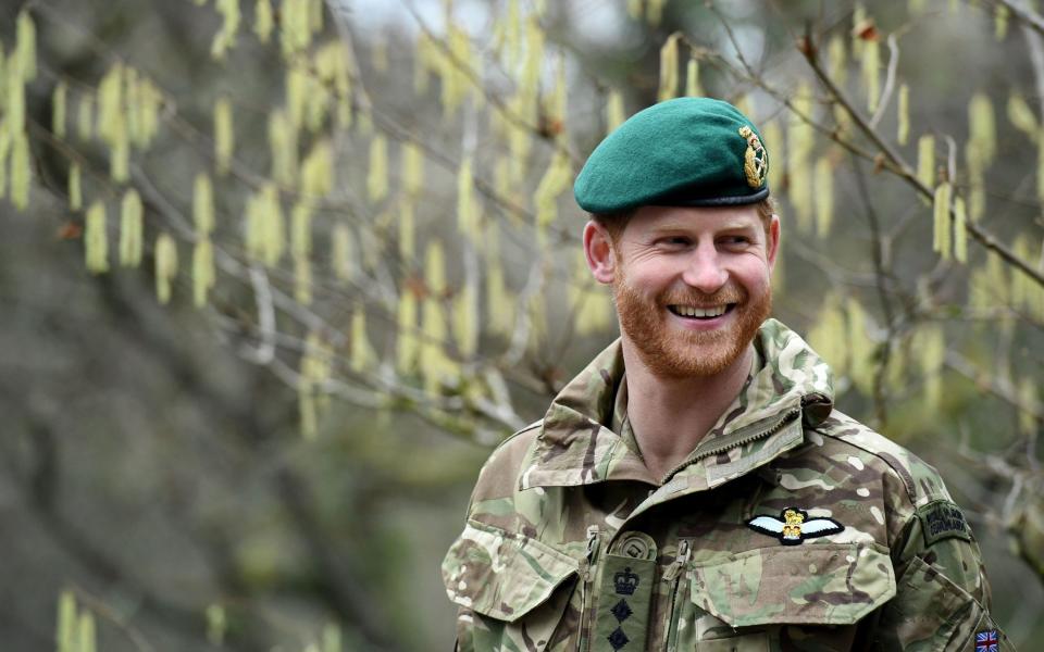 Prince Harry disclosed how he became convinced of the importance of mental health after visiting a military barracks in London - Finnbarr Webster 