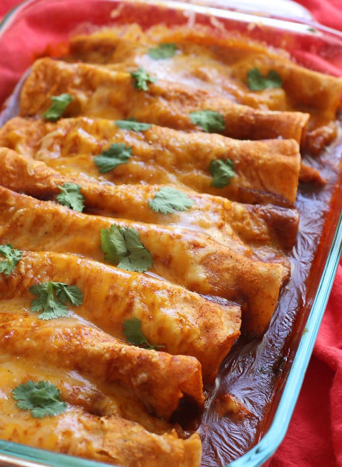 10-Minute Gluten-Free Enchiladas