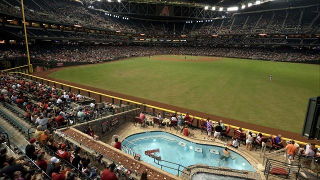 Arizona Diamondback's pool at Chase Field has winning history