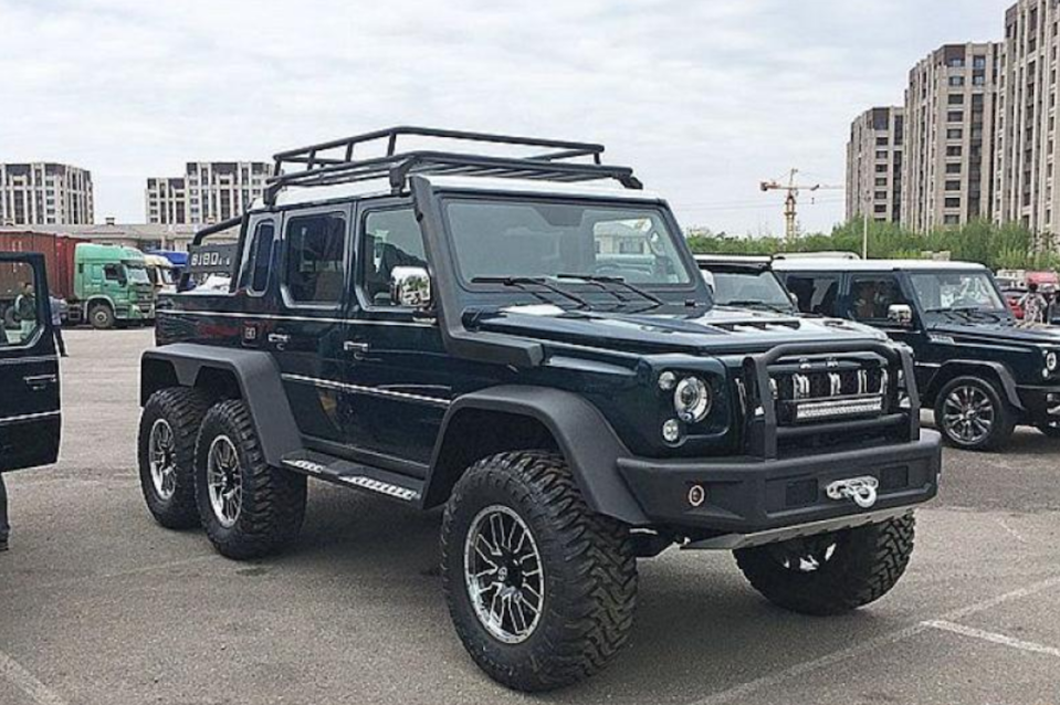 北京汽車將在北京車展推出 6 輪版 BJ80，幾乎與賓士 G63 AMG 6×6 完全一致。