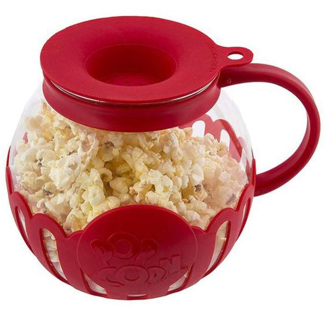 W&P Red Silicone Personal Microwave Popcorn Popper - World Market