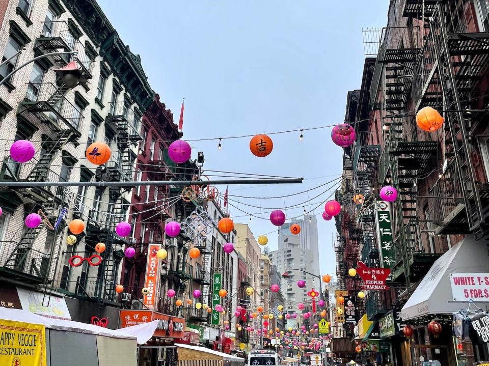 Chinatown in NYC.
