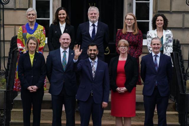 Humza Yousaf names first cabinet minus SNP deputy leader Keith Brown <i>(Image: PA)</i>