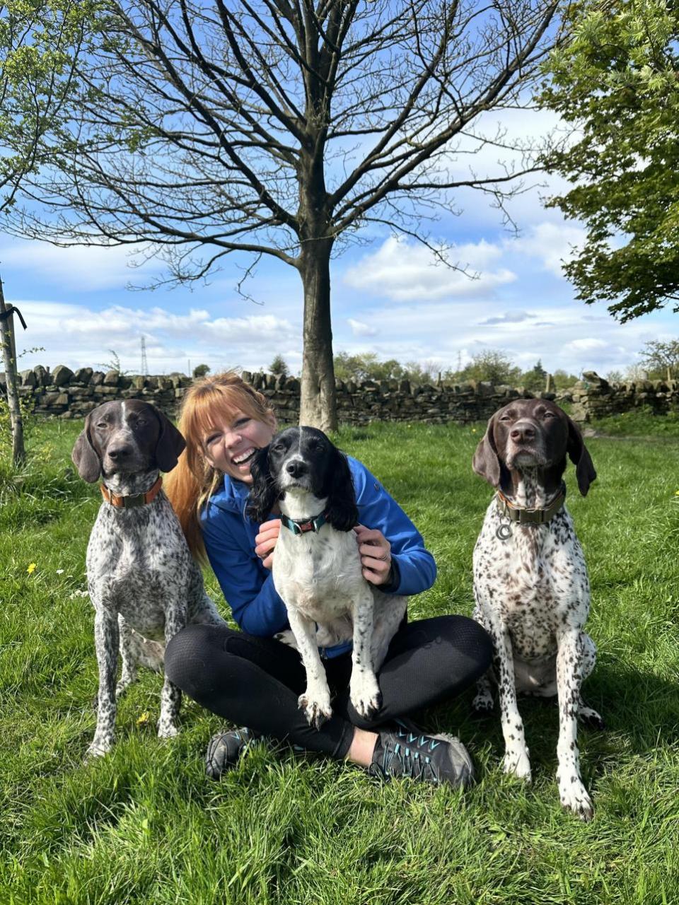 Bradford Telegraph and Argus: Dogs helped Jade through a difficult time in her life