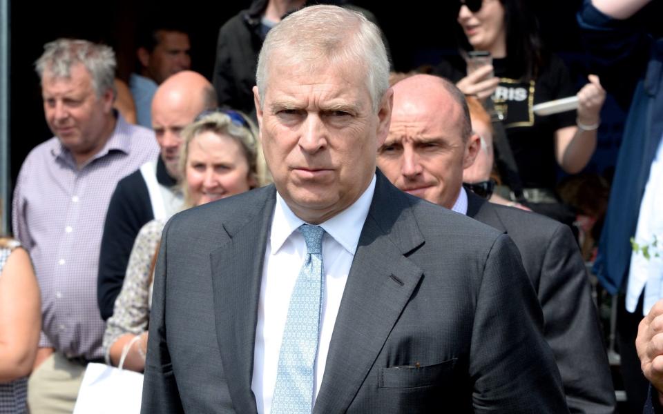 Prince Andrew may be asked to provide access to his computers and mobile phones as part of the MLA request - David Moffitt/Getty Images Europe