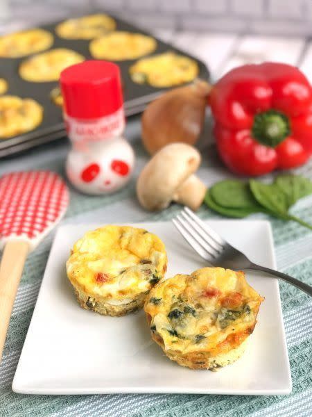 Muffin Tin Veggie Frittatas