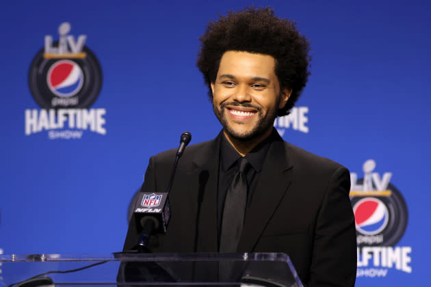 The Weeknd Reveals the Meaning Behind Full-Face Bandages During Super Bowl  Halftime Show