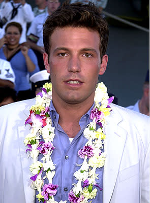 Ben Affleck aboard the USS John C. Stennis at the Honolulu, Hawaii premiere of Touchstone Pictures' Pearl Harbor