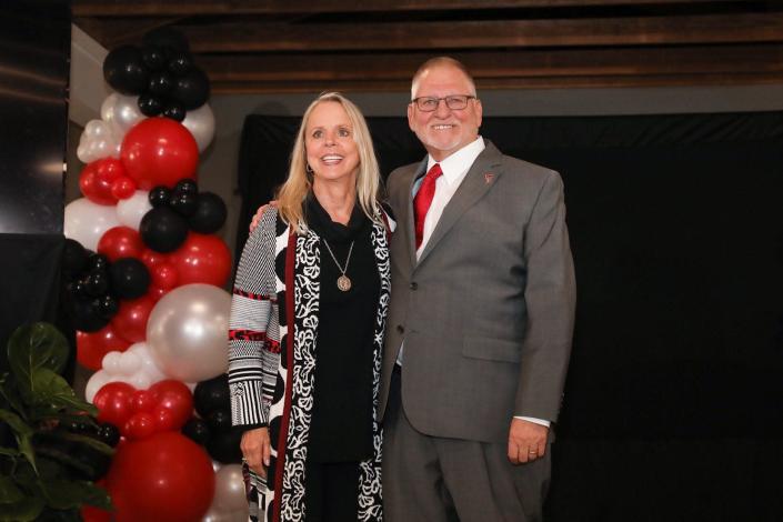 Gordon W. Davis, local businessman who spent 10 years as an associate professor in the college, and his wife, Joyce, have given a $44 million donation, which represents the single largest philanthropic donation to Texas Tech.