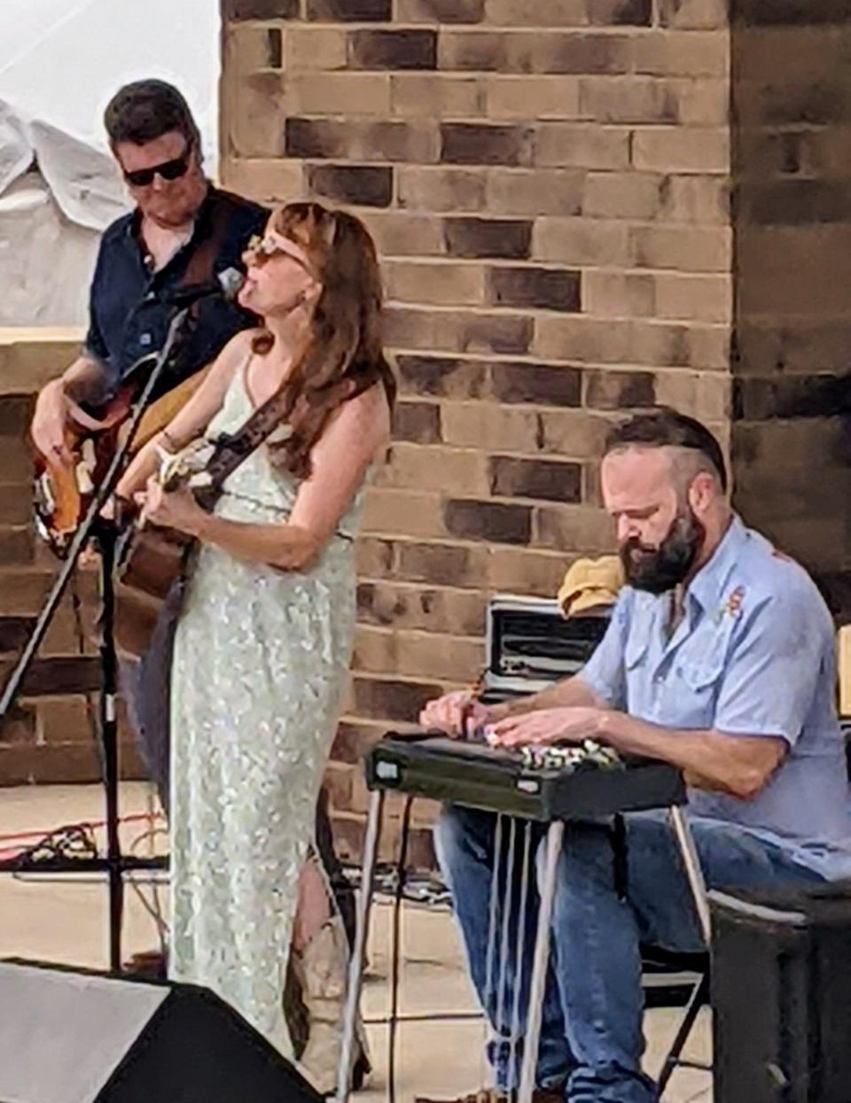 Amanda Anna Platt and the Honeycutters, from Asheville, opened the July 2 Summer Sessions concert in Kingston.