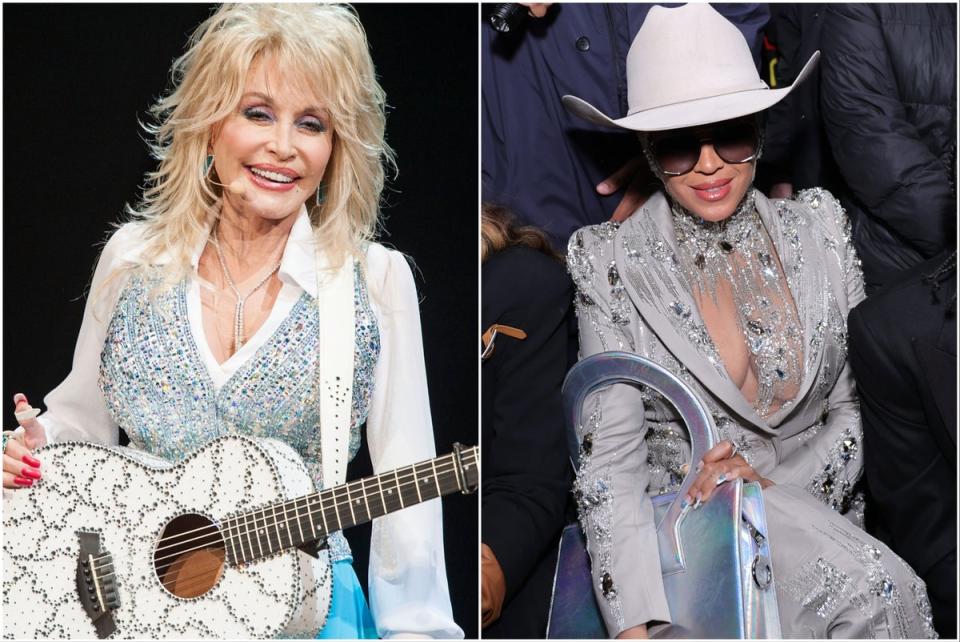 Dolly Parton is a fan of Beyonce’s venture into country music (Getty)