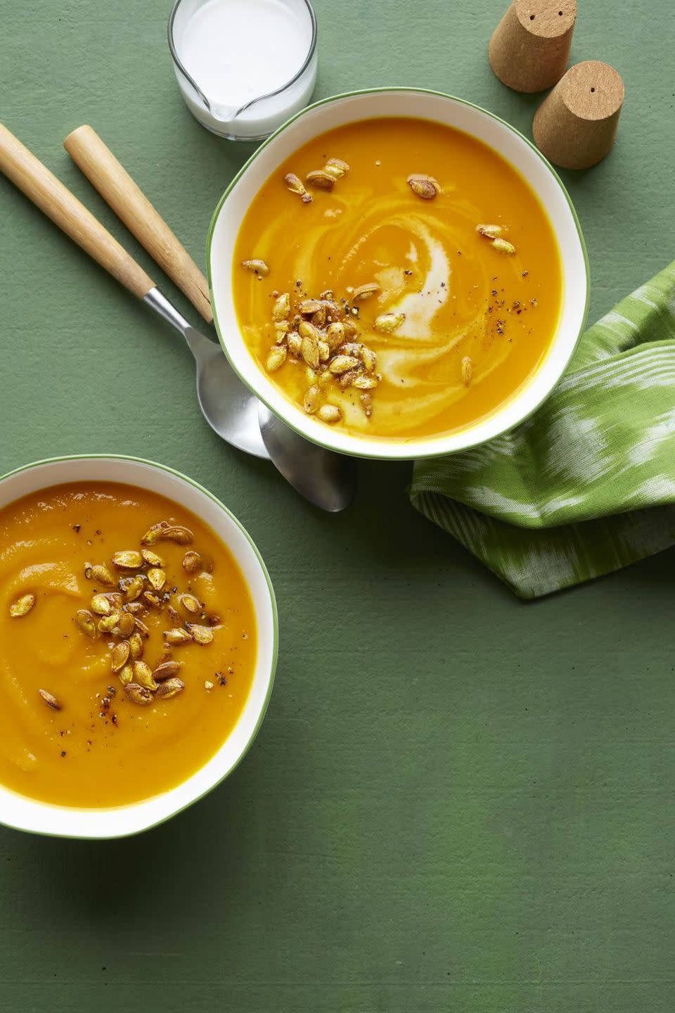 heart healthy recipes butternut squash and turmeric soup