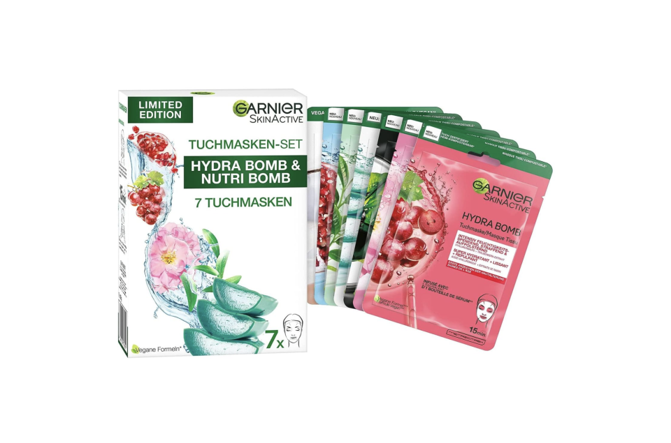 Garnier - Tuchmasken Set 