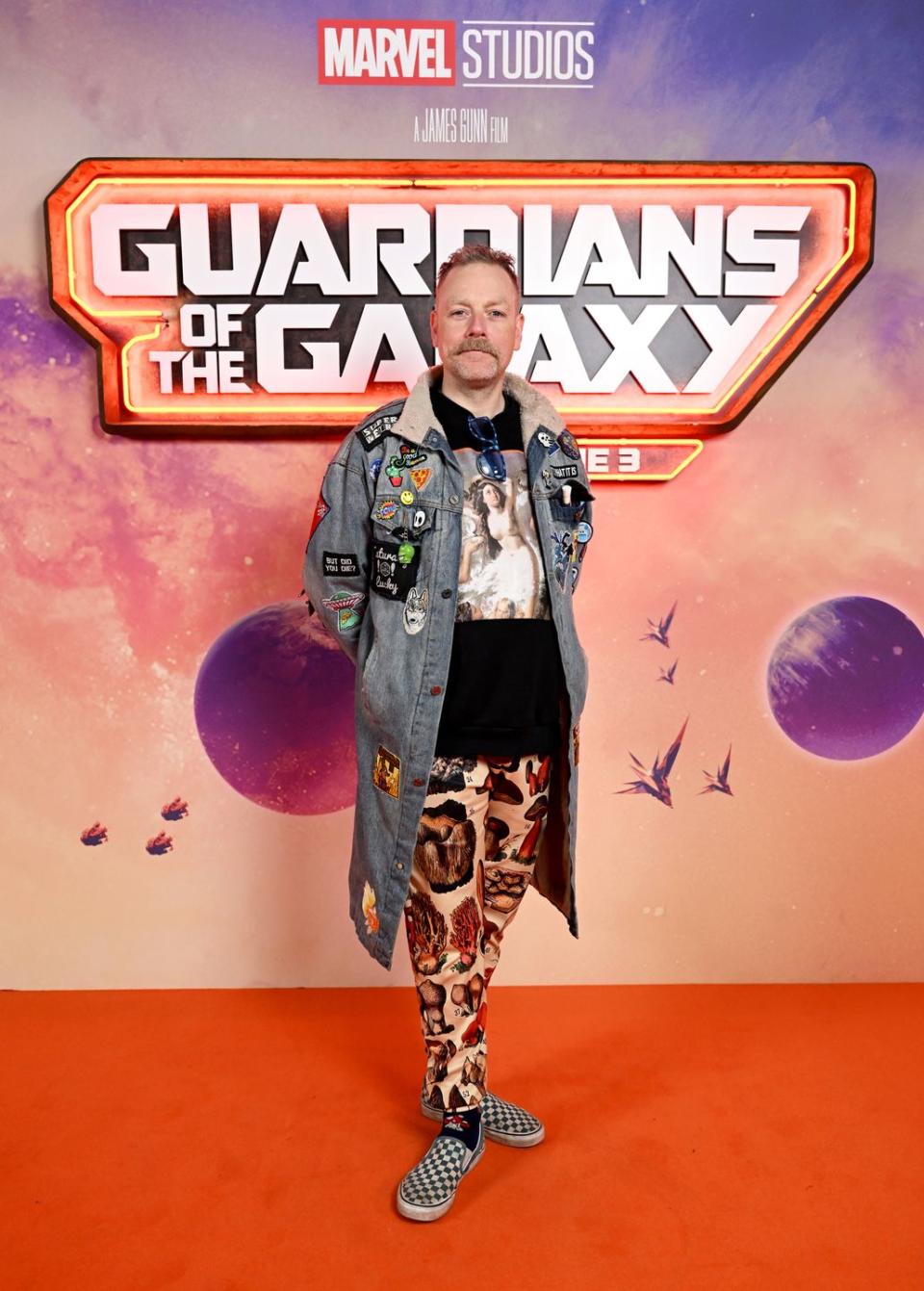 rufus hound, guardians of the galaxy volume 3, london screening