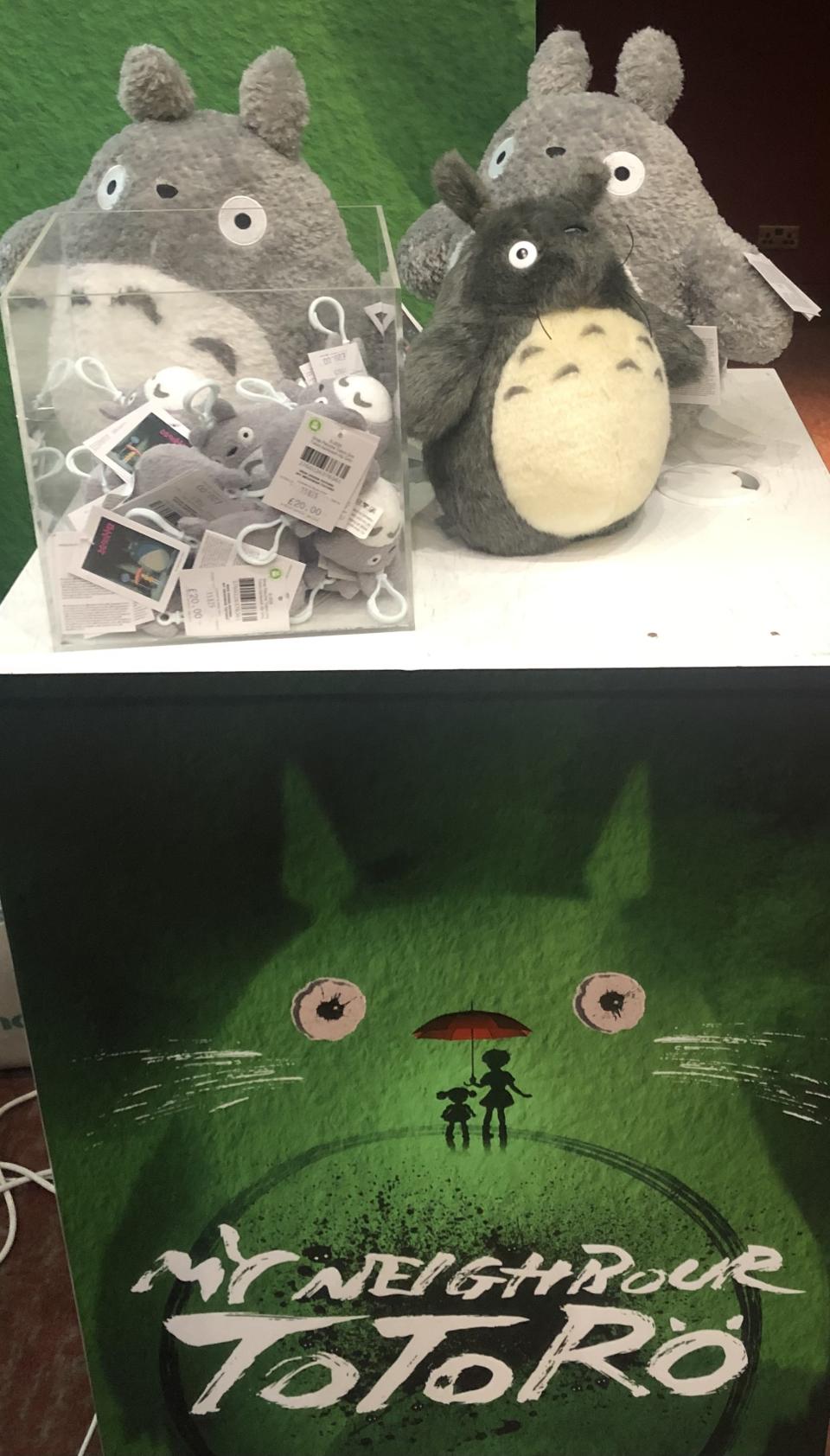 ‘My Neighbour Totoro’ toys and poster/Royal Shakespeare Company