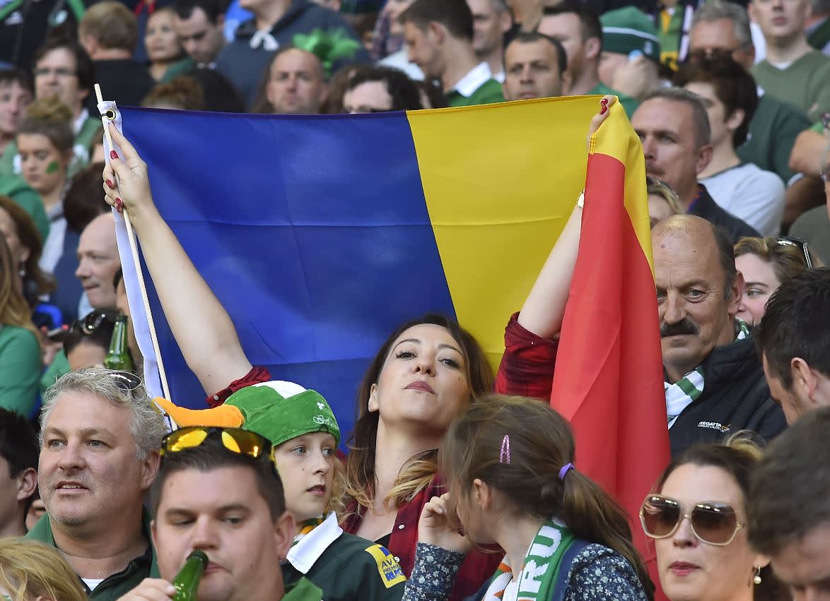 The Romanian’s have pushed the Irish into third place (Rex)