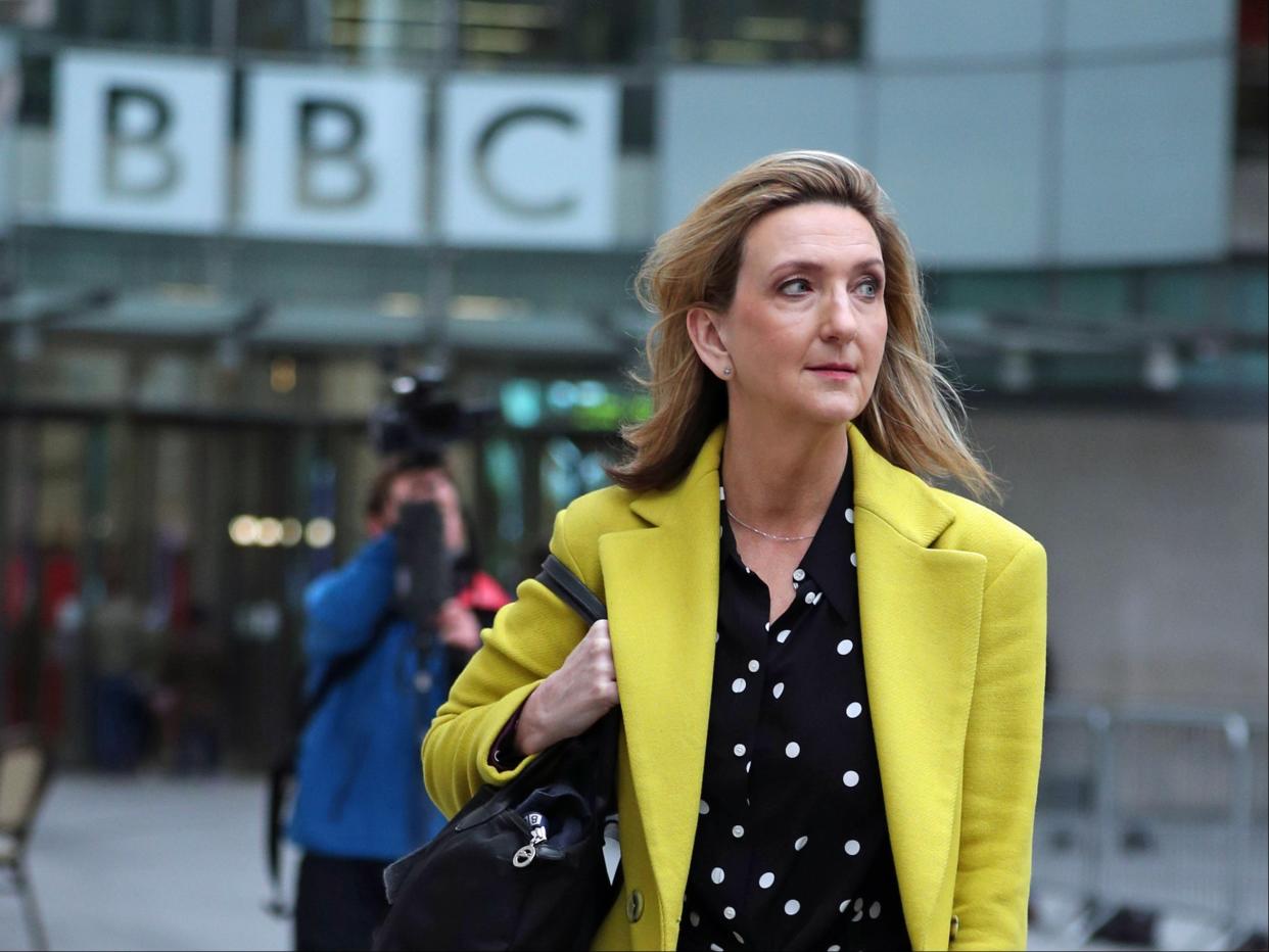 Victoria Derbyshire has apologised after saying she would break the ‘rule of six’ at Christmas (Yui Mok/PA)