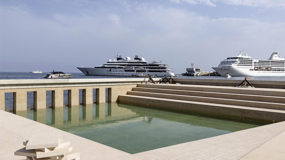 The Princess Charlene swimming pool