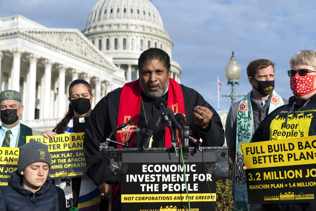 As the NAACP turns 113, look for its voice to grow louder on issues like climate change, the student debt crisis and the ongoing response to the coronavirus pandemic. (AP Photo/Jose Luis Magana, File)