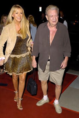 Rodney Dangerfield and wife at the LA premiere of Focus' Eternal Sunshine of the Spotless Mind