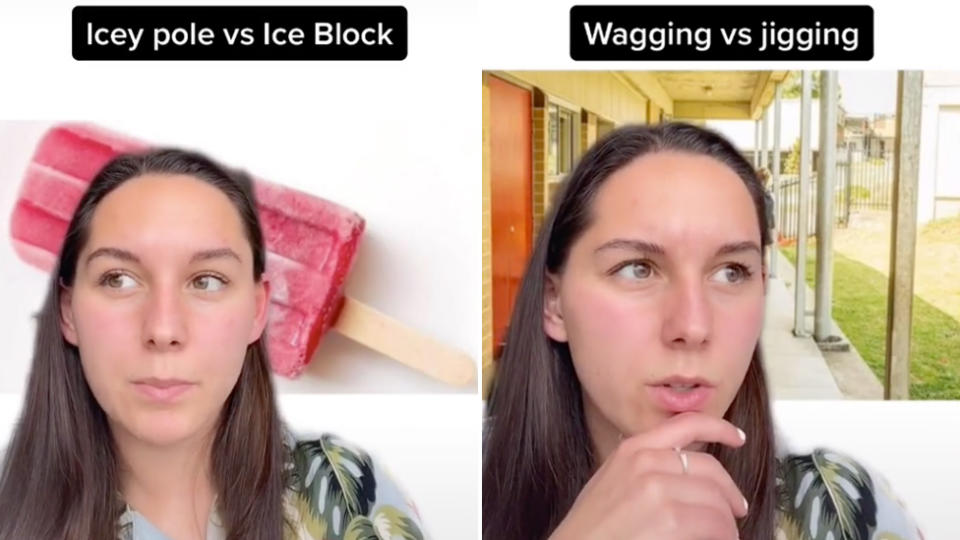 A TikTok user Lara Fourie asks is it an icey pole? or is skipping school called wagging or jigging?