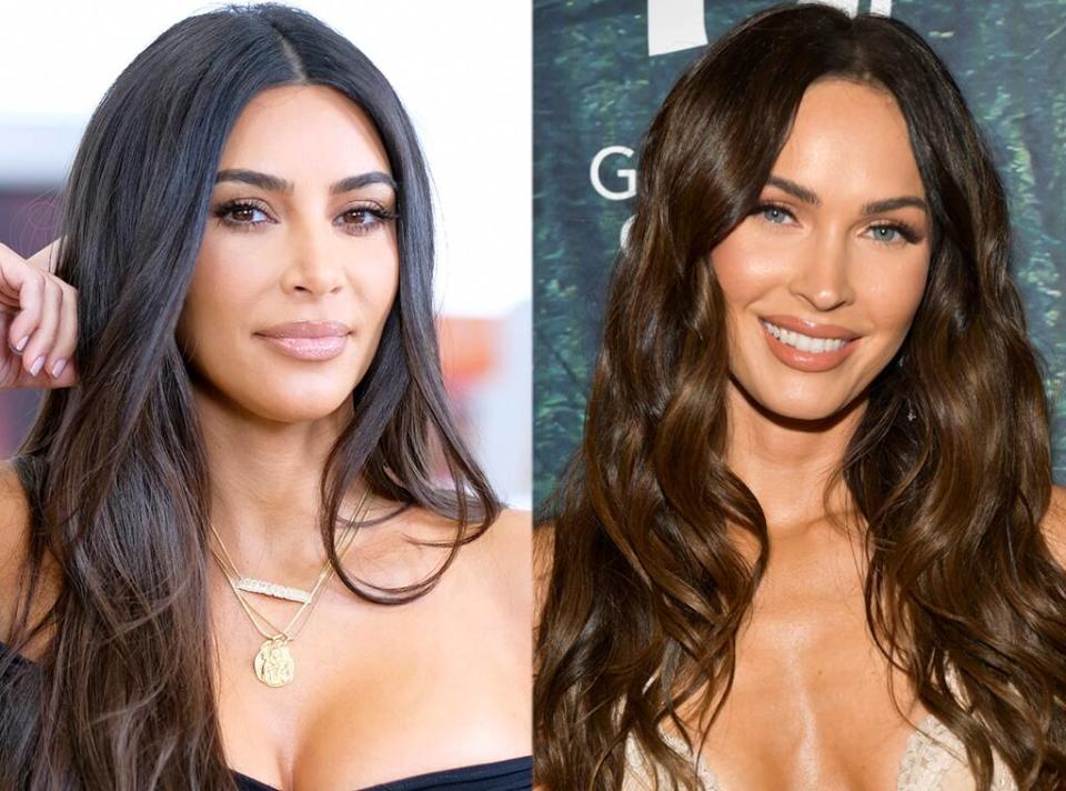 Kim Kardashian, Megan Fox, Skin