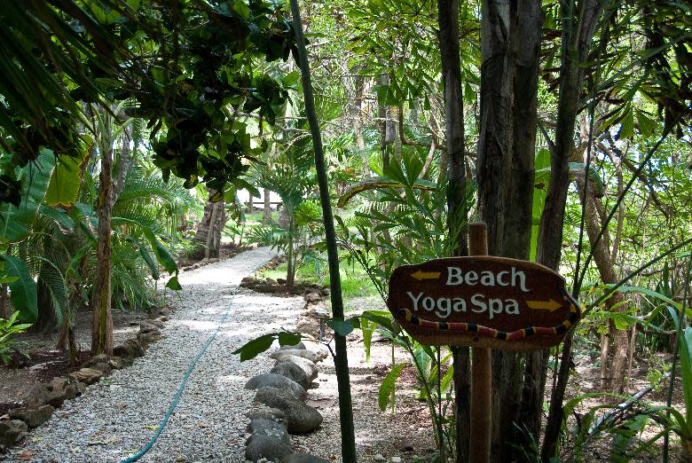 This 2010 photo shows the grounds of Pura Vida Adventures, a surf and yoga camp in Malpais, Costa Rica. The camp is an example of active vacations tailored to travelers who value healthy lifestyles and new experiences. (AP Photo/Perry Horwich)