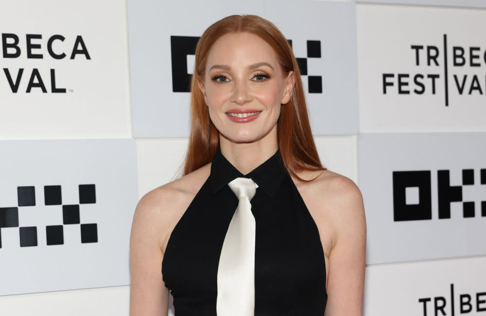 Jessica Chastain sells clothes online to benefit charity credit:Bang Showbiz