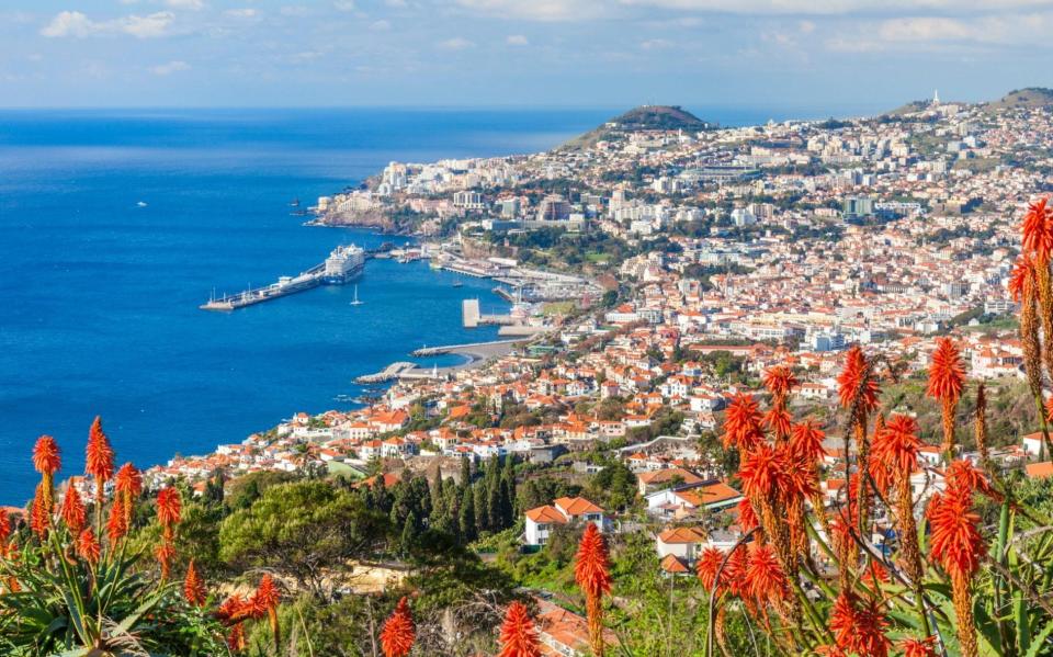 Funchal, the capital city of Portugal's Madeira archipelago