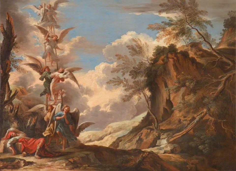 El sueño de Jacob de Salvator Rosa (c. 1665). artuk.org