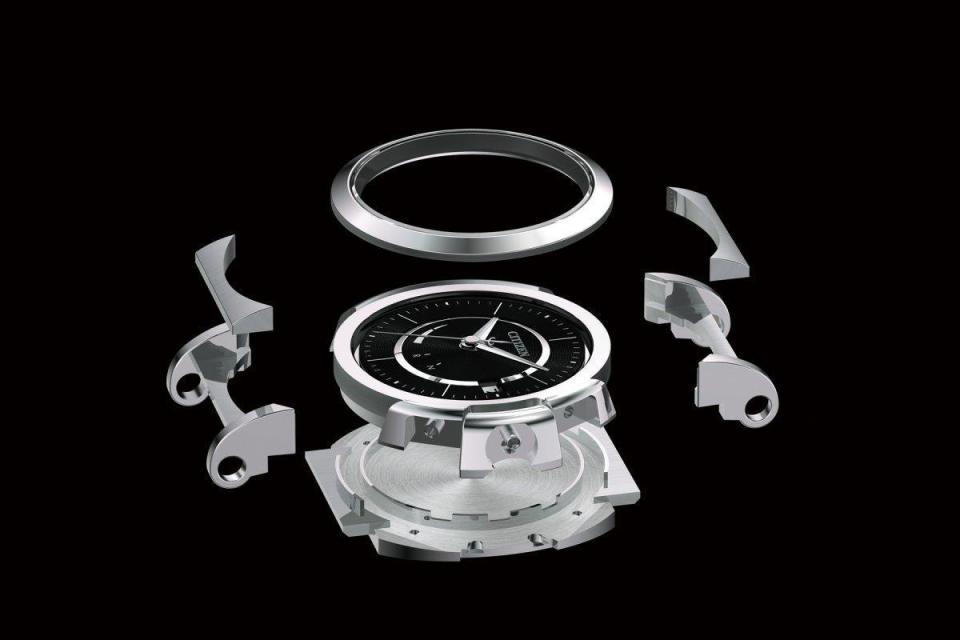 CITIZEN Series 8系列推出之時，主打的設計概念是「八件式」錶殼結構，在手錶外型的設計上是非常精緻的作品。