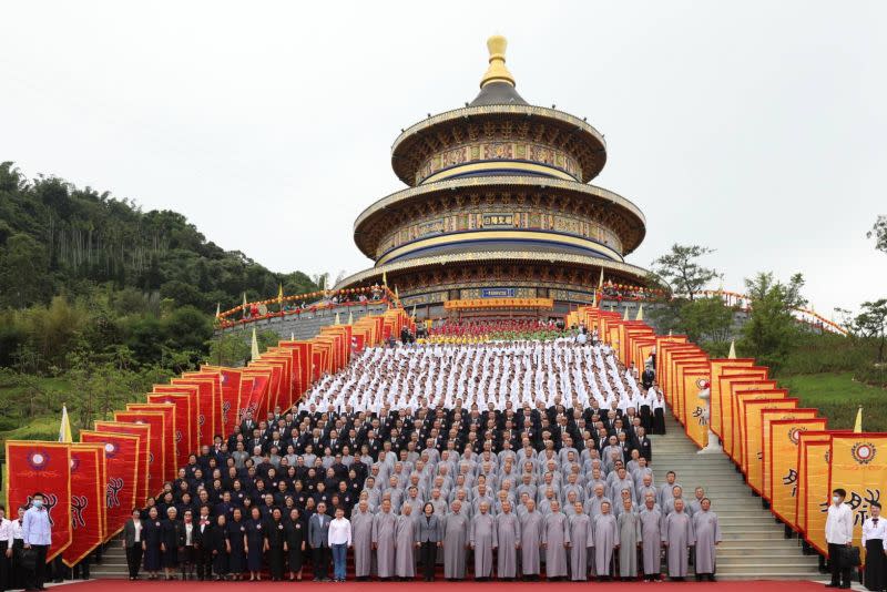 ▲霧峰區的「白陽聖廟一貫道祖師紀念館」正式落成啟用。(圖／新聞局提供2020.10.17)