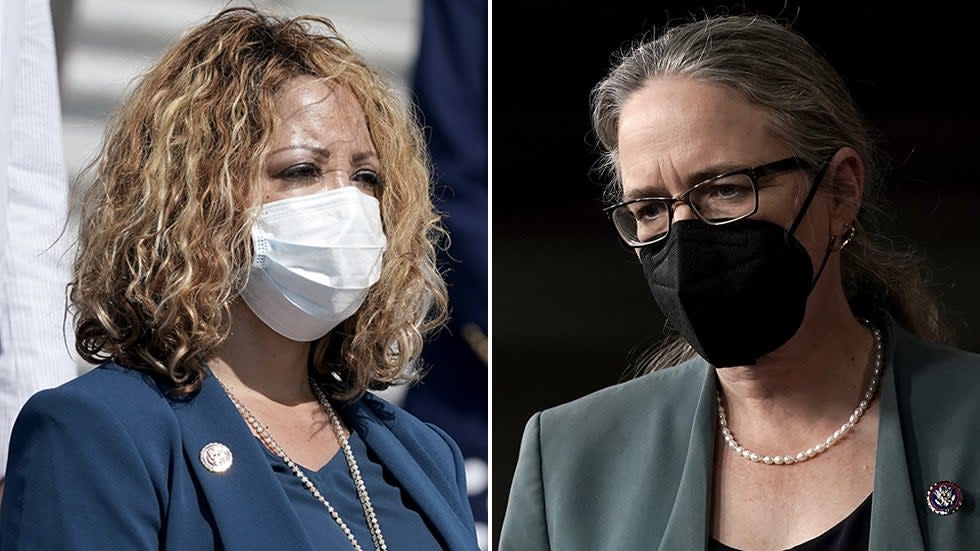 Lucy McBath and Carolyn Bourdeaux