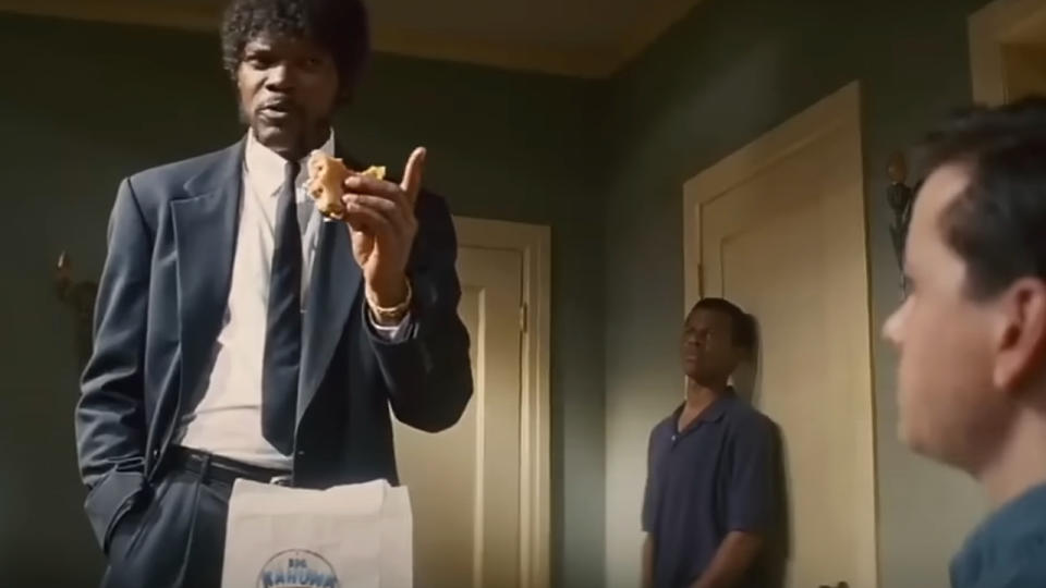 Samuel L. Jackson in Pulp Fiction