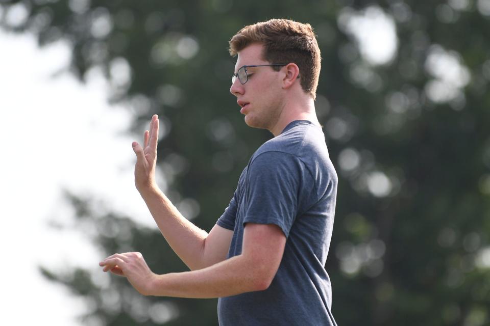 Scenes from South-Doyle marching band camp held at South-Doyle High School, Tuesday, July 25, 2023.